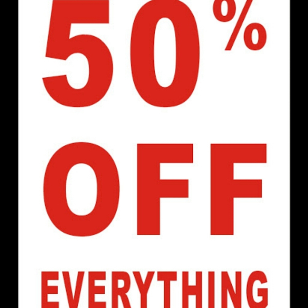 SALE! Make me a half price offer and I will accept